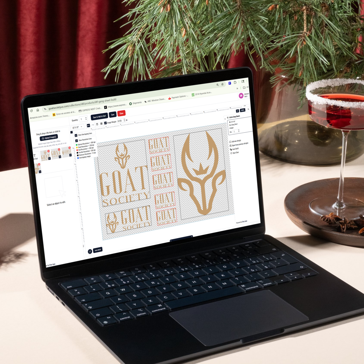 DTF GANG SHEET BUILD