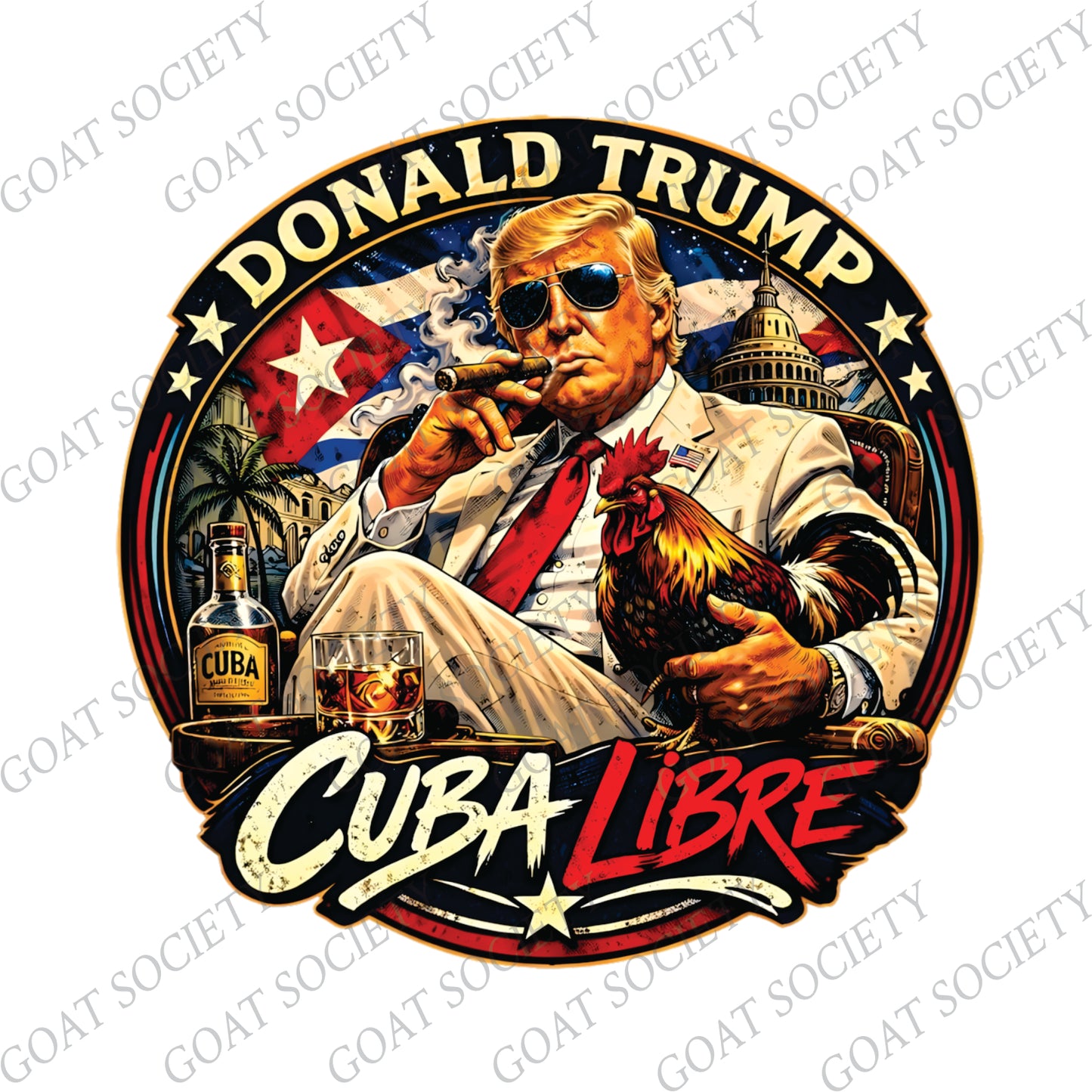 DONALD TRUMP – CUBA LIBRE | Patriotic T-shirt